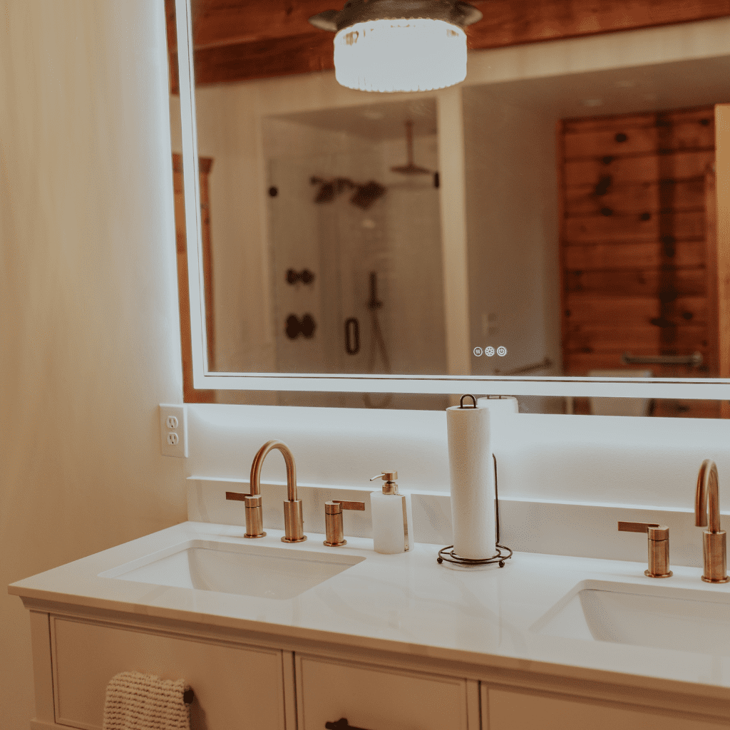 Bride’s Suite Vanity Mirror at Grahams Estate Gallatin TN