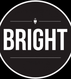 Bright Event Lighting circular black logo