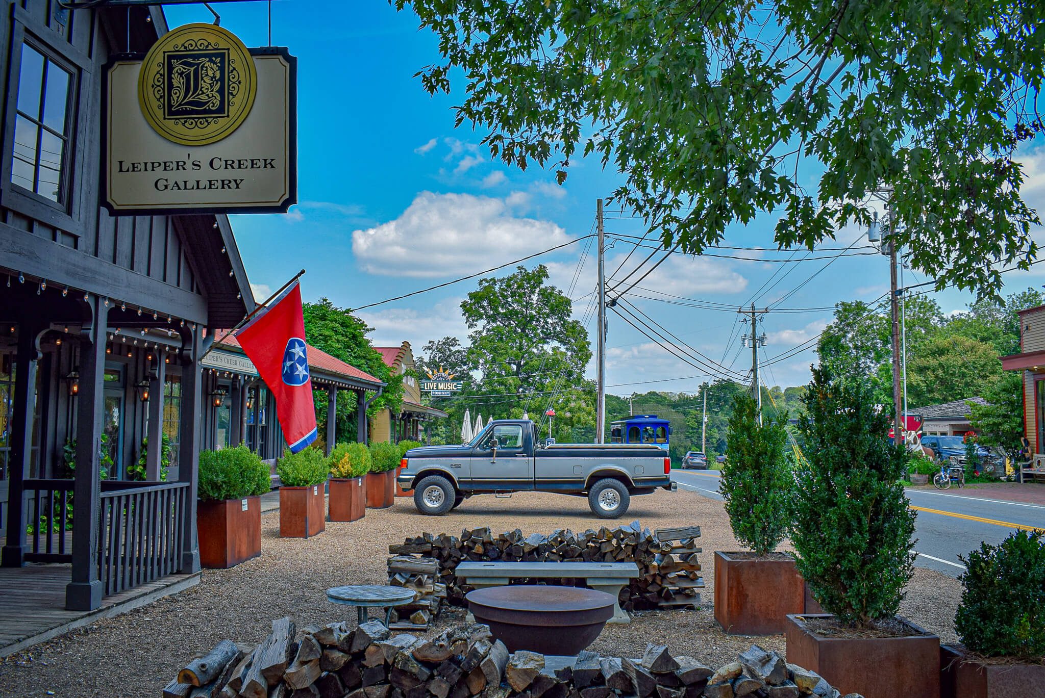 Mini moon trip to Leiper's Fork near Nashville