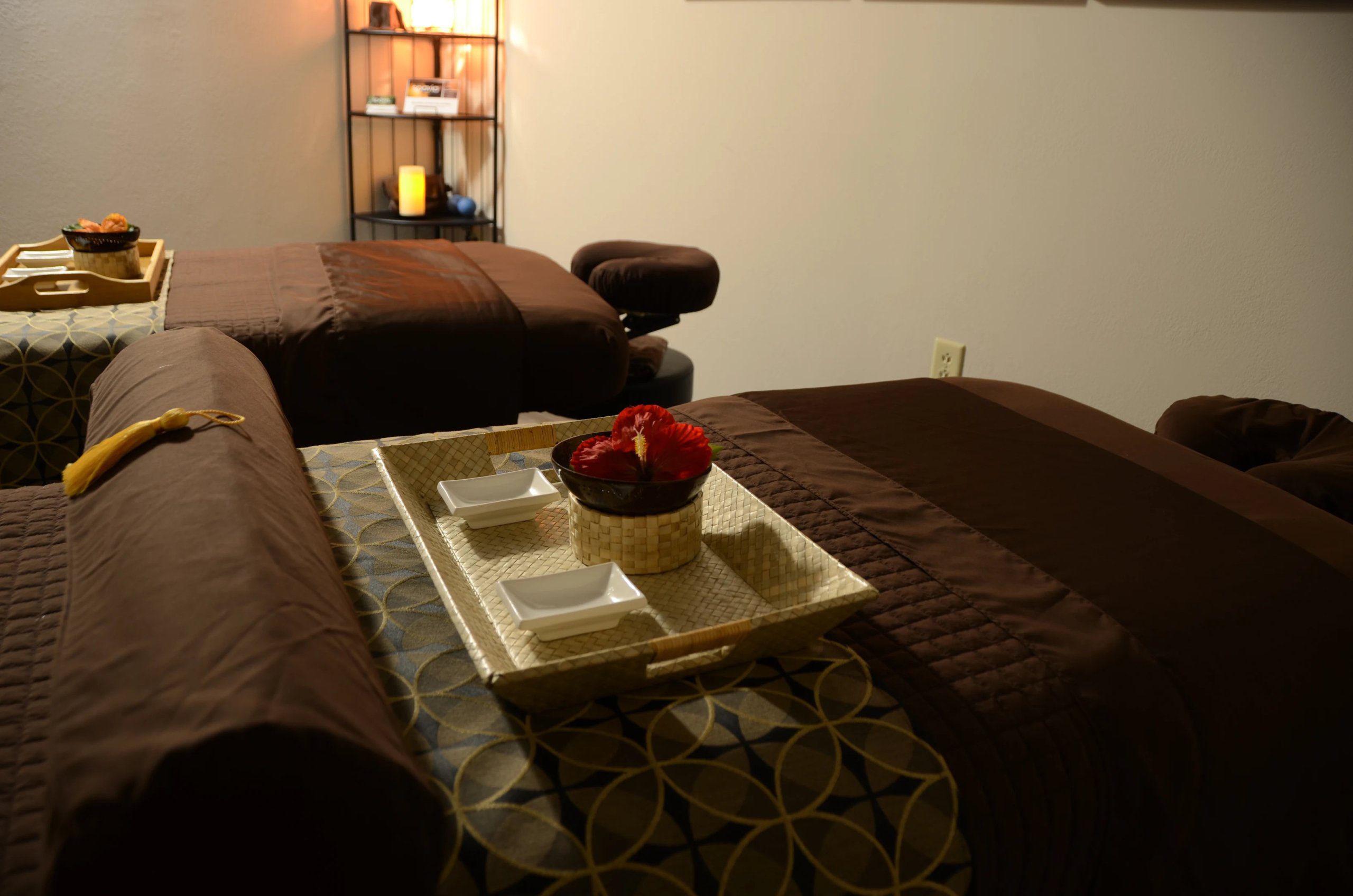 Luxury spa lounge in Nashville for bridal parties