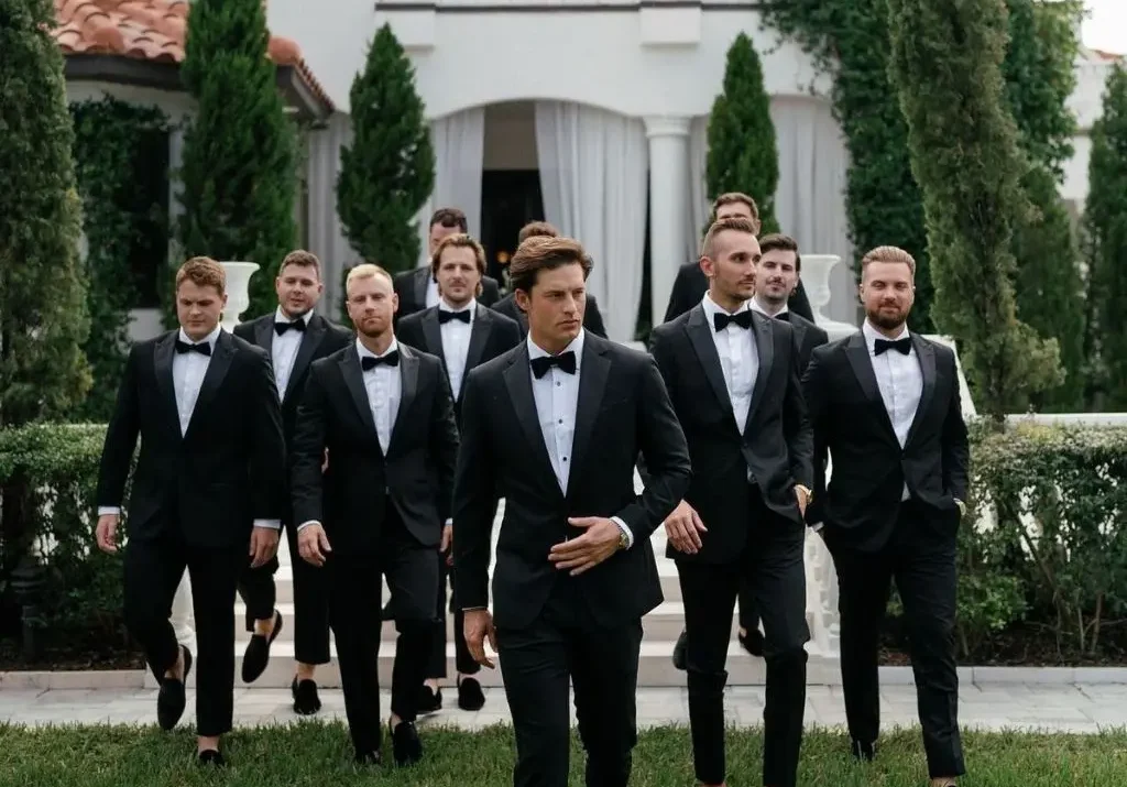 Classic Black-Tie Wedding Style