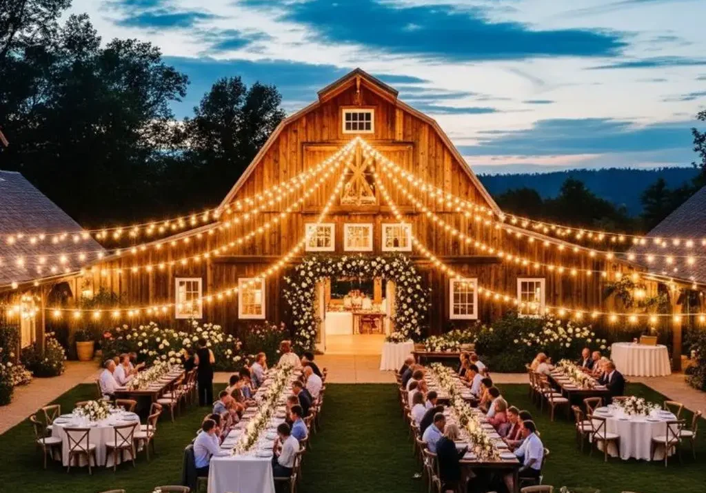 Rustic-Chic Southern Wedding Style