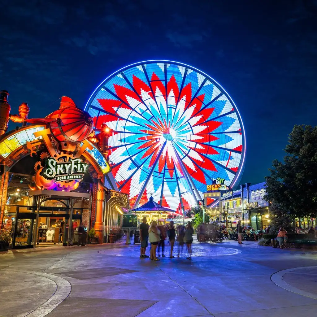 Romantic wedding venue near Pigeon Forge Tennessee at Grahams Estate