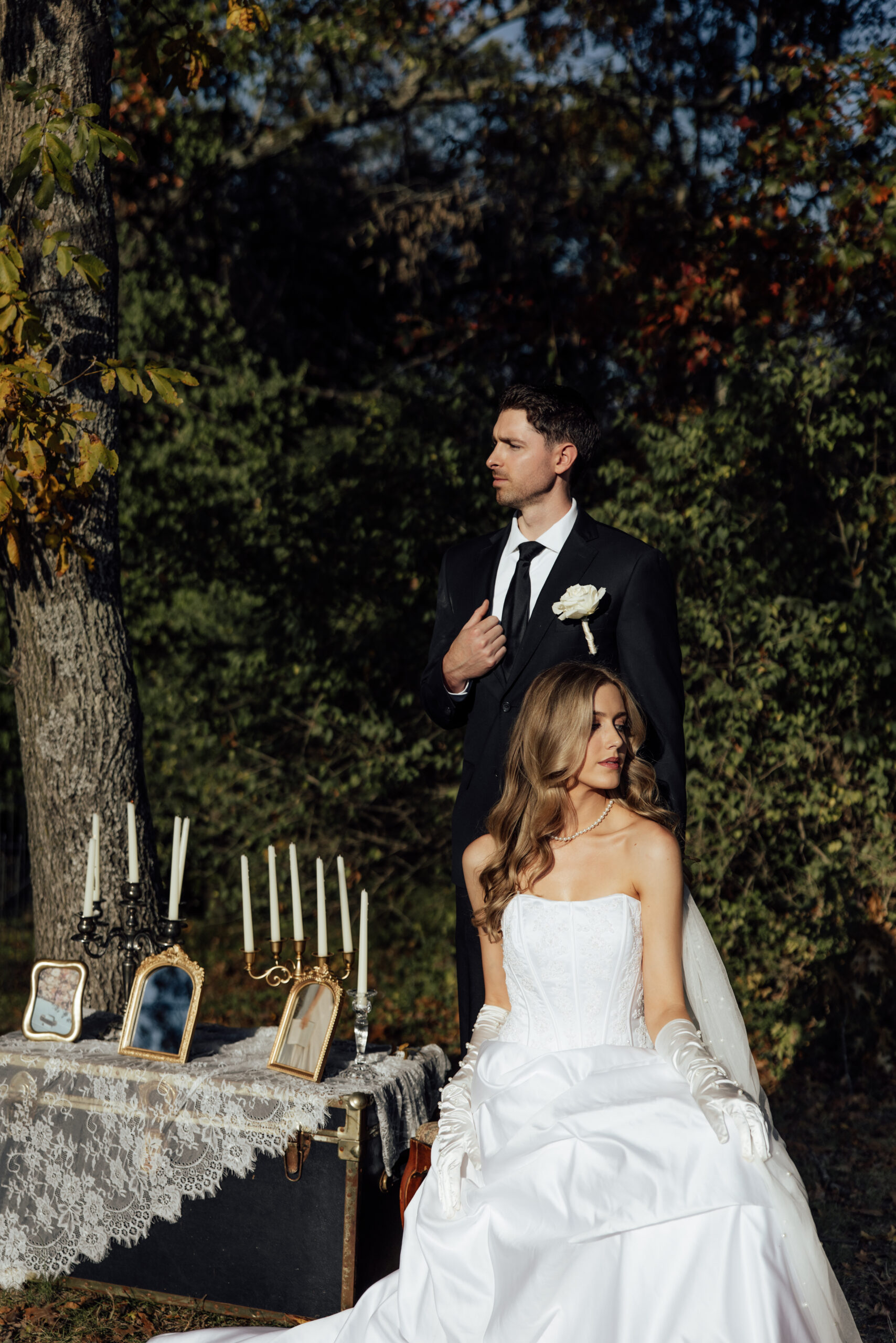 Wedding photographer capturing a wedding in Nashville Tennessee